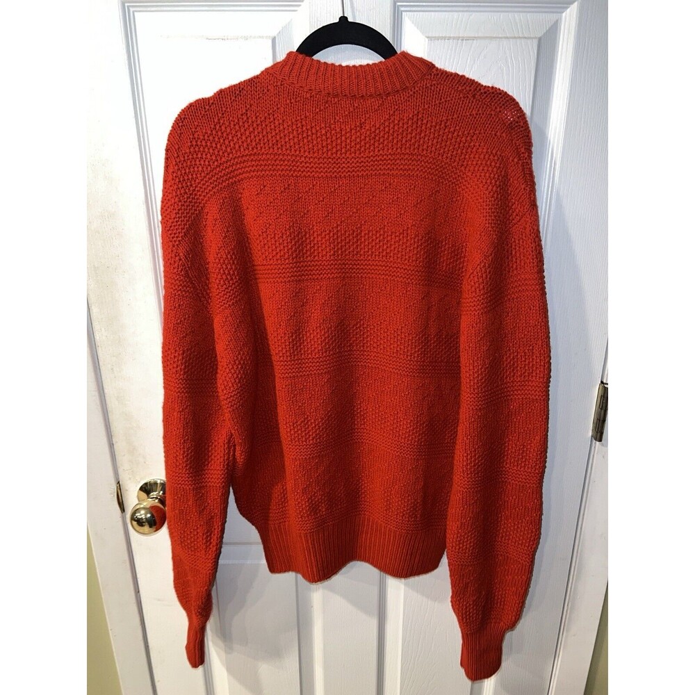Environmental Clothing Co Sweater Mens XL Pullover Fisherman Made USA VINTAGE - Picture 4 of 6